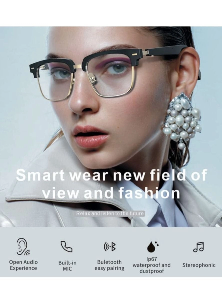 Smart Bluetooth Glasses - Bluetooth Audio IP67 Blue Light Filter