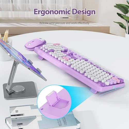 Wireless Keyboard & Mouse Set - US Wireless