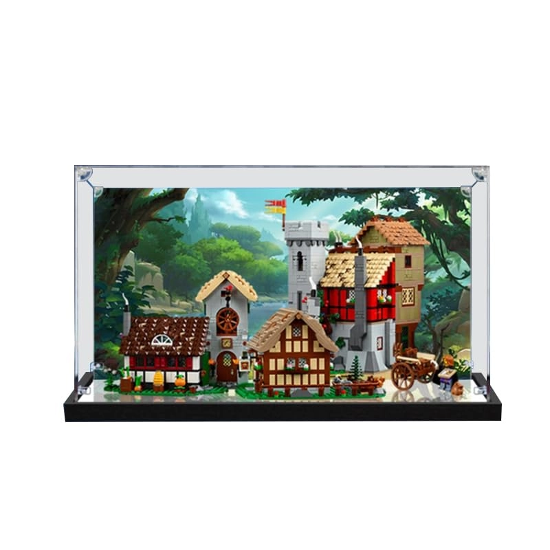 HCAEIOFJ Acrylic Display Case - 19.68x15.74x11.81in 1 pcs