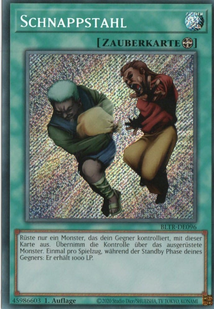 MZTCG Yugioh Snap Steel BLTR-DE096 - German