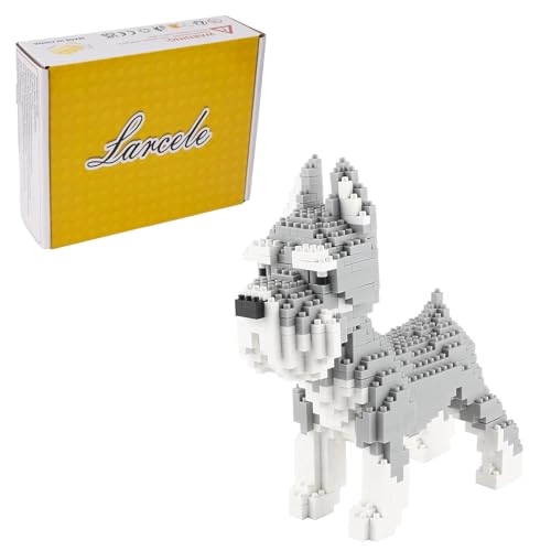Dog Micro Building Blocks (LCE-KLJM-02US-CWG) - Schnauzer