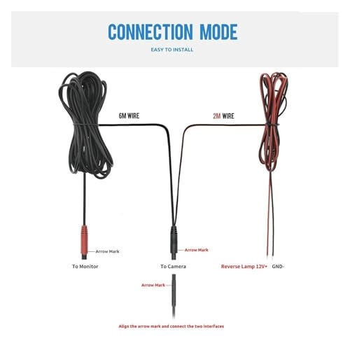 Rear View Camera With Monitor - Night vision