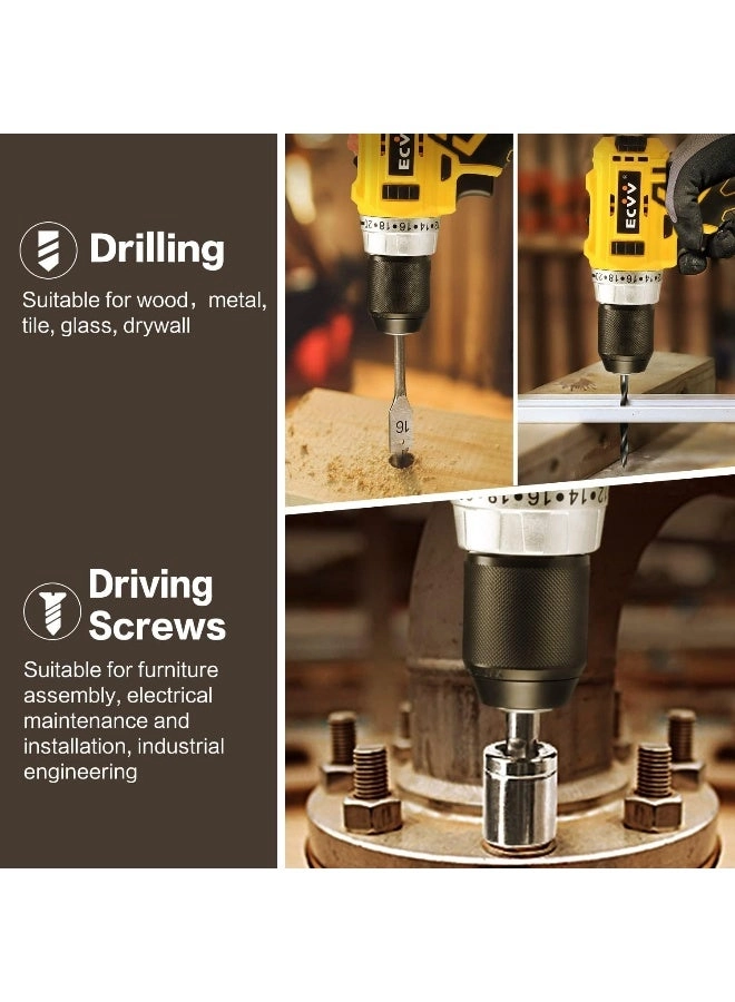 Cordless Drill Driver Kit - 4000 Ampere-hour