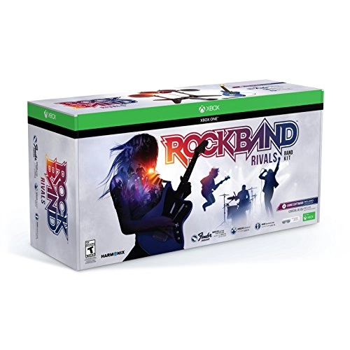 Xbox One Rivals Band Kit Rock Band 4 game software