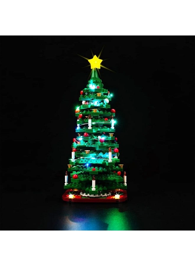 Led Light Kit - Compatible with Lego Christmas Tree 40573 Music Version