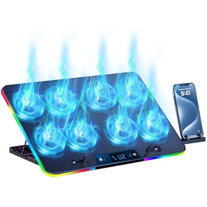 Laptop Cooling Pad - 8 12-17in