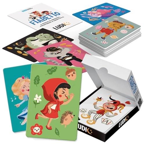 Fairy Tale 4 Games - Italian 6 years and up