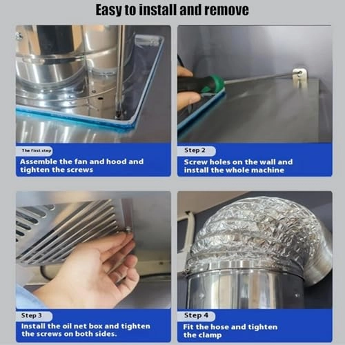 Household Kitchen Ventilator - 600mm