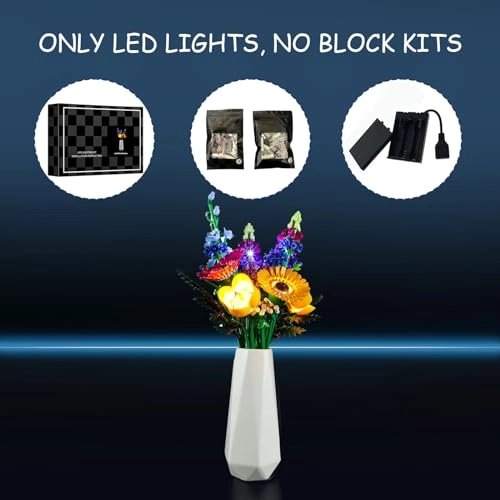 LED Light - 10313 Wildflower Bouquet