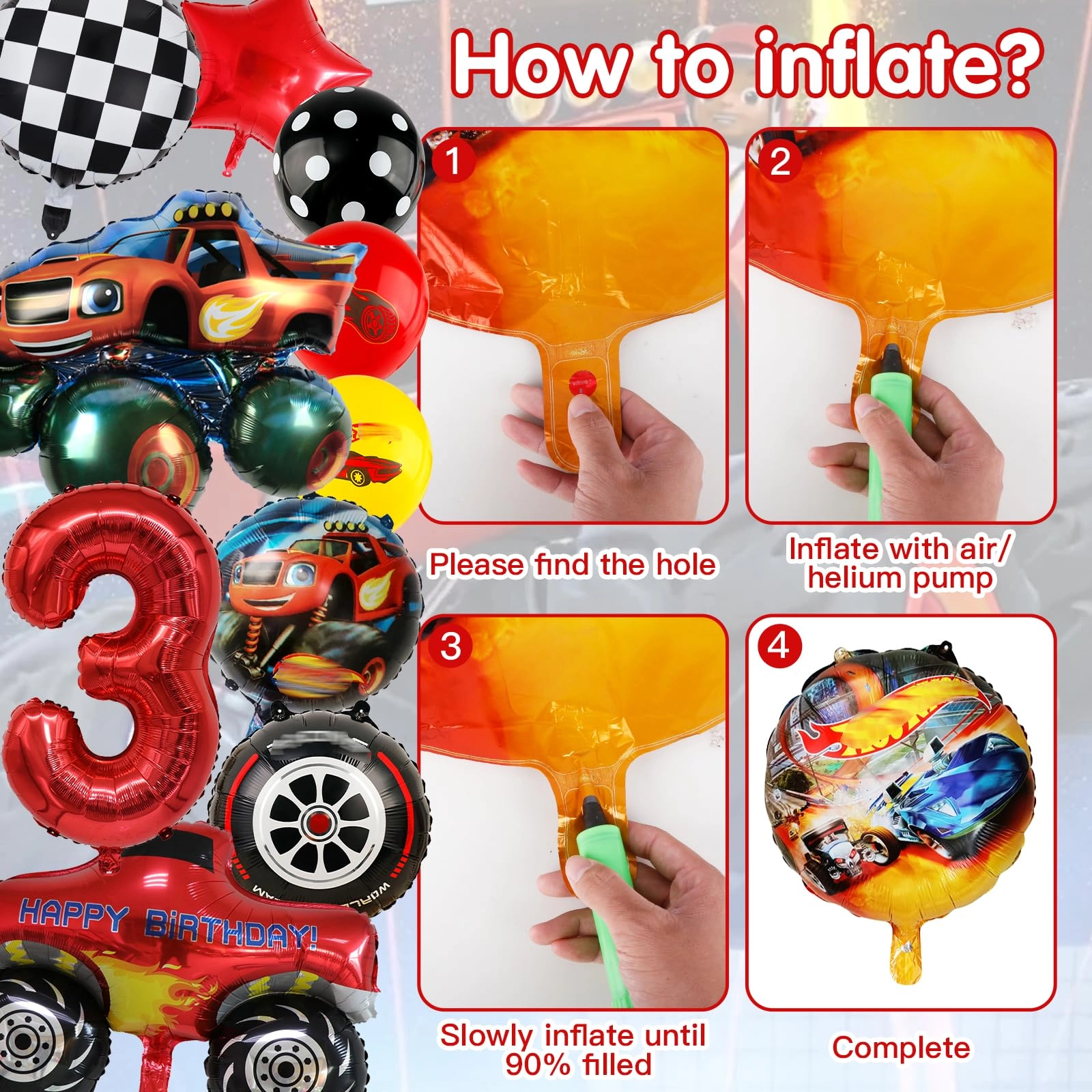 Party Tableware Set - 52PC Birthday