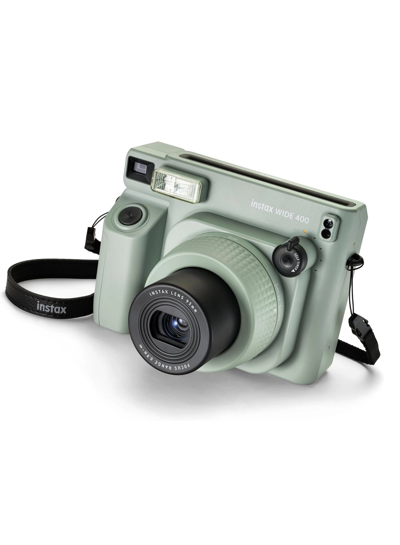 Instax Wide 400 - Sage Green + Instax Wide Instant Film - 40 Sheets