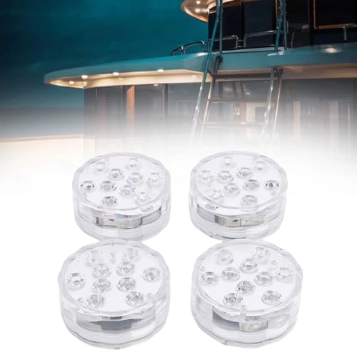 Boat Underwater Light - 4pcs 16 Static Colors 3 RGB Modes