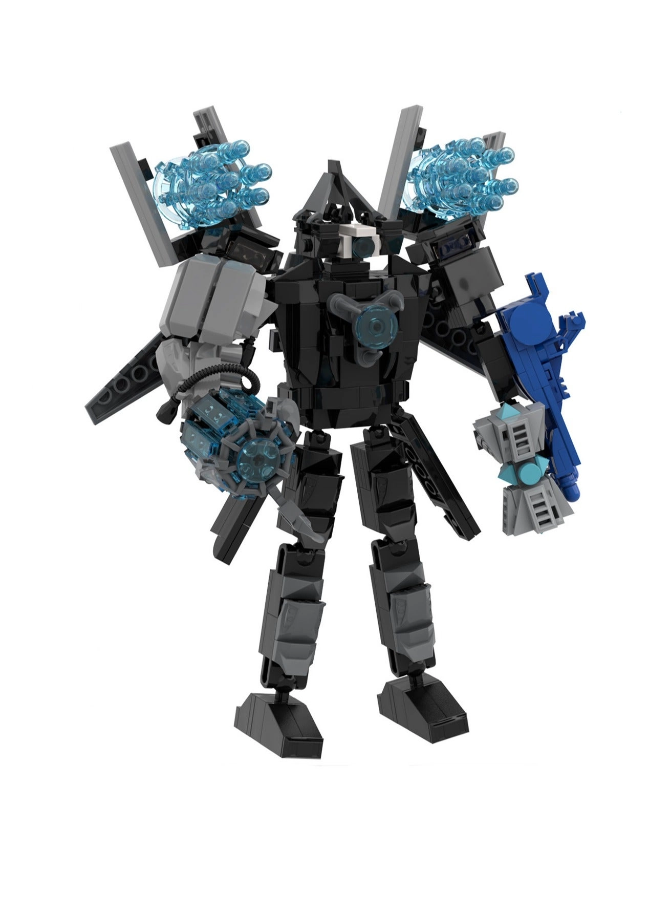 Generic Small Particle Toy Building Blocks - Self-assembly Multiverse Laser Titan