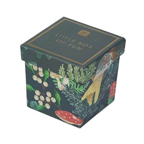 Christmas Trivia Quiz Questions & Charades - 60x Mistletoe Box