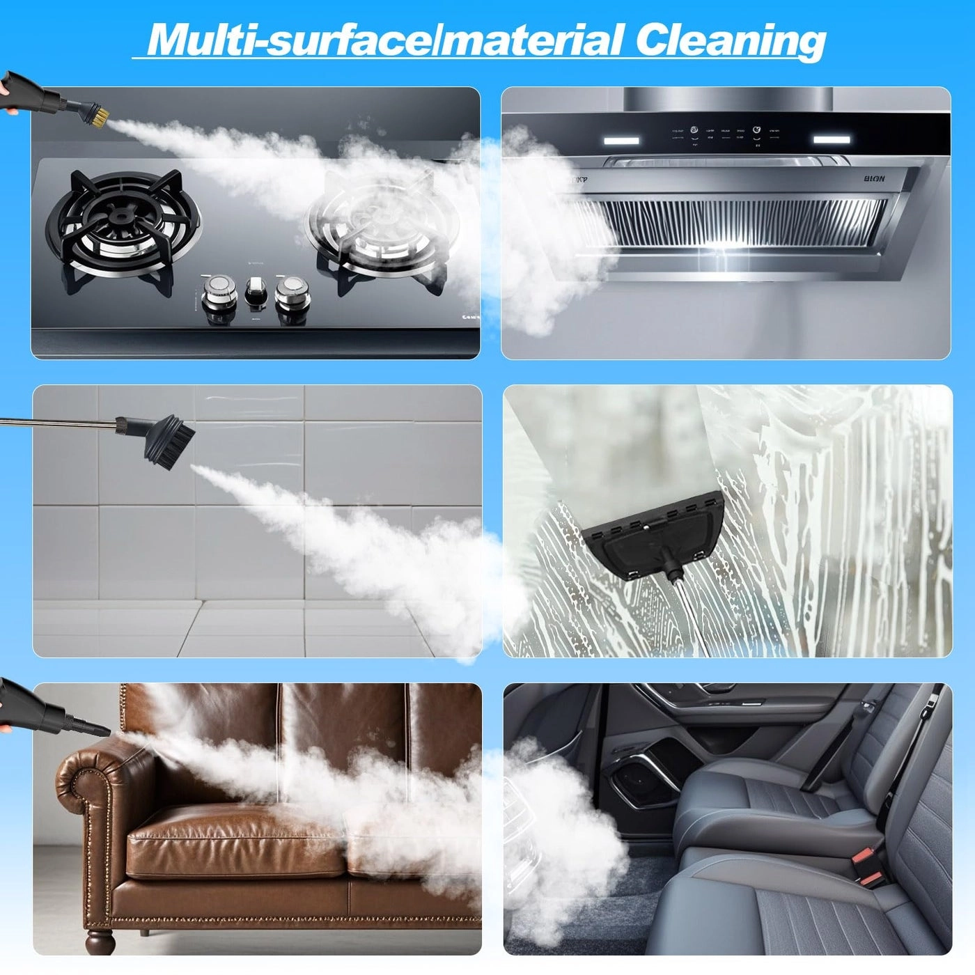 Handheld Steam Cleaner - 3BAR 1200ml