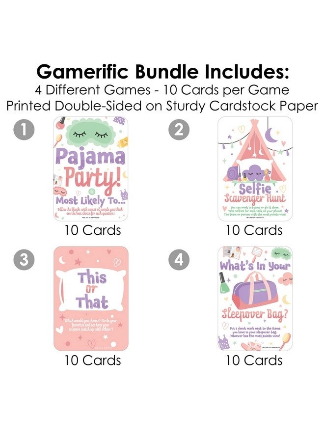 Pajama Slumber Party - 10 Cards Bundle