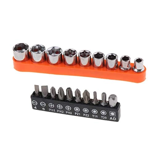 Flexible Shaft Drill Bit Extension Kit - Flexible Soft Shaft 22 Pieces