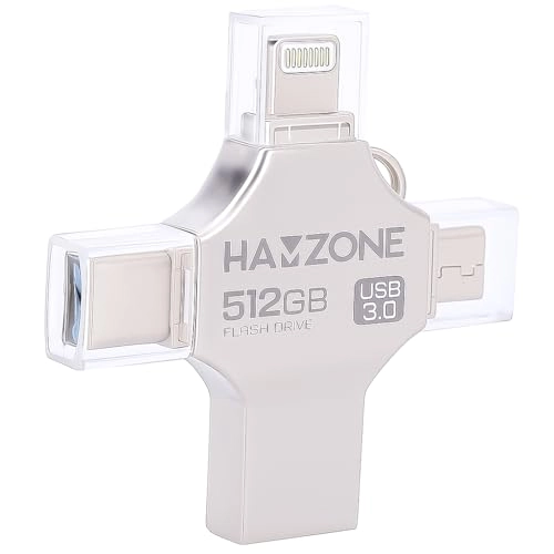 4-in-1 USB Flash Drive - for iPhone 512GB