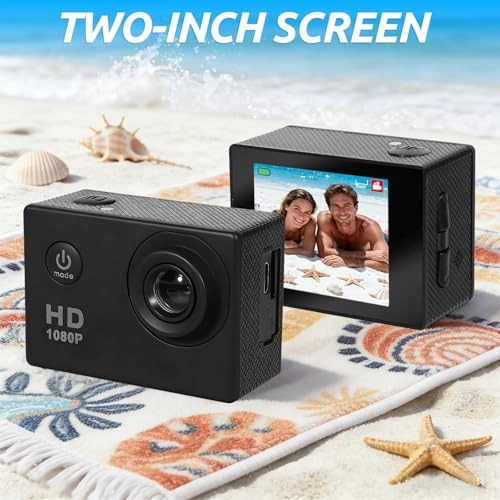 HD Sports Camera - 1080P 30FPS Kit