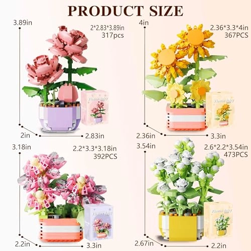 Botanical Collection - DIY Decorative Flower Bonsai