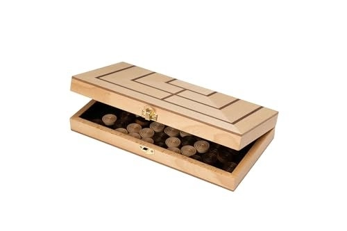 Nine Mens Morris - Wooden Folding Board