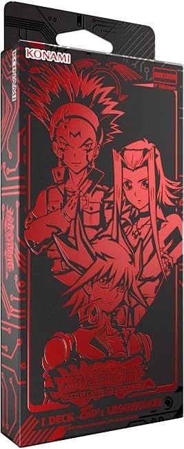 Konami Yu-Gi-Oh!: Legendary 5D'S Decks Set (Italian)