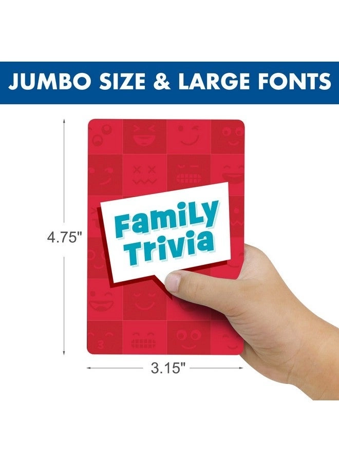 Family Trivia Game - Ages 4 and up 60 Fun Trivia Cards