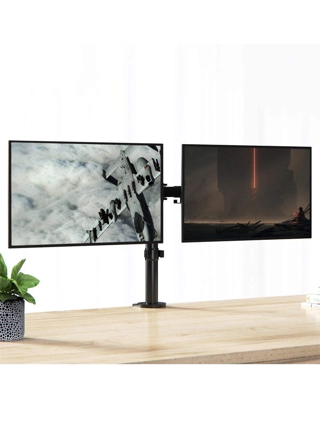 Dual Monitor Arm - 2 13-27 inch 75x75 mm 100x100 mm