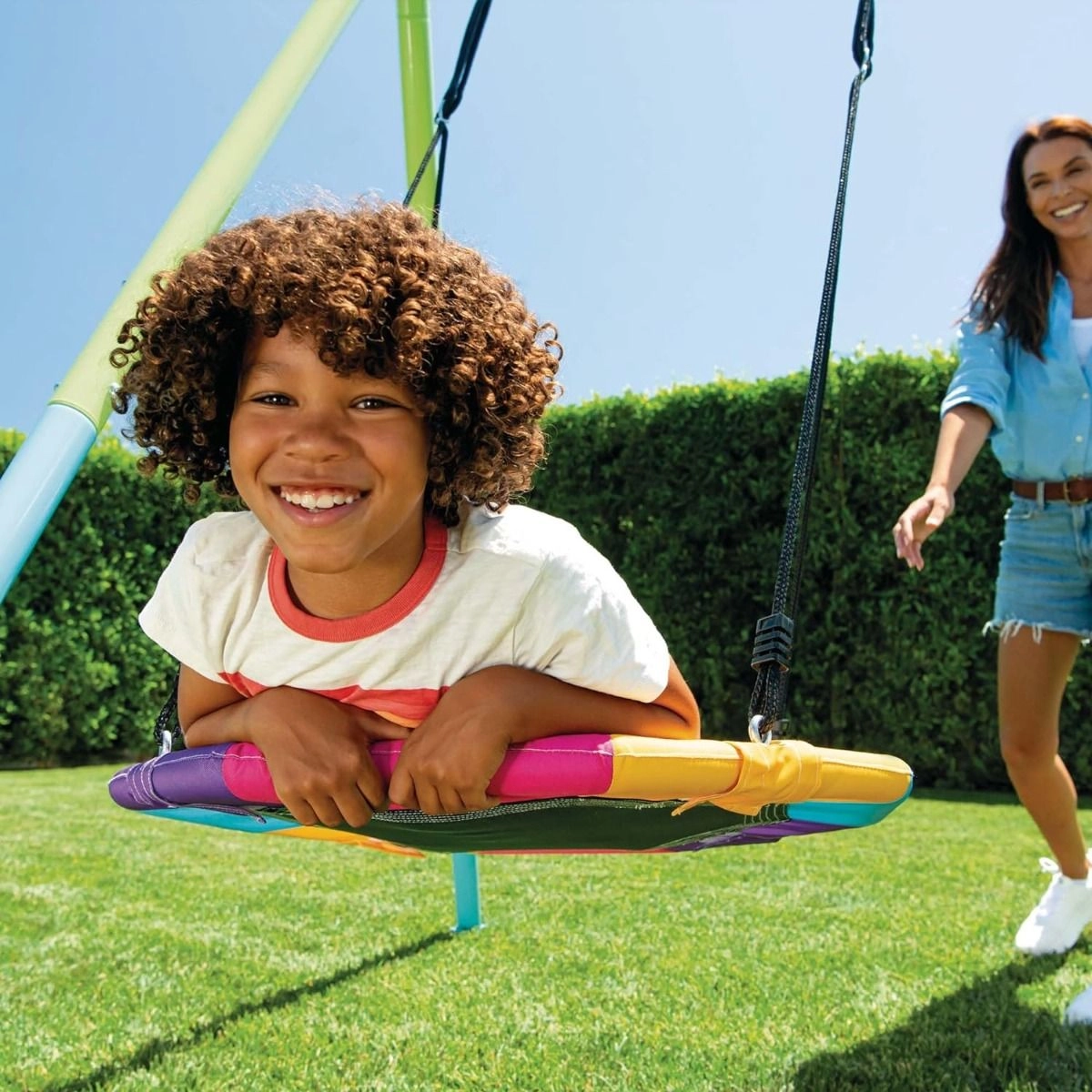 Saucer & Swing Dulex 5 - 8 inch (1.07m) slide 220 lb capacity