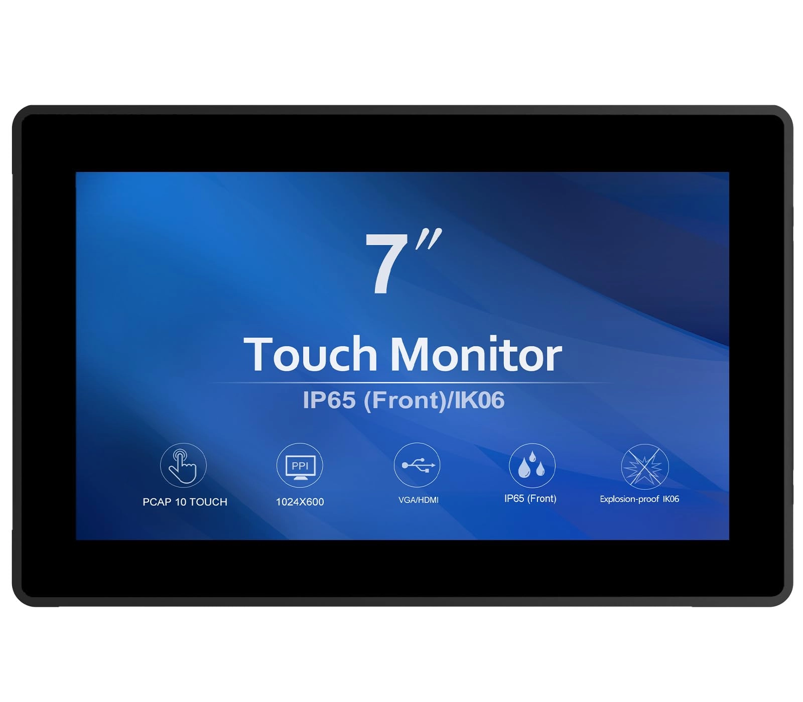 GreenTouch GT-TM-0702C-CTW-HD - 7 IN 1024 x 600