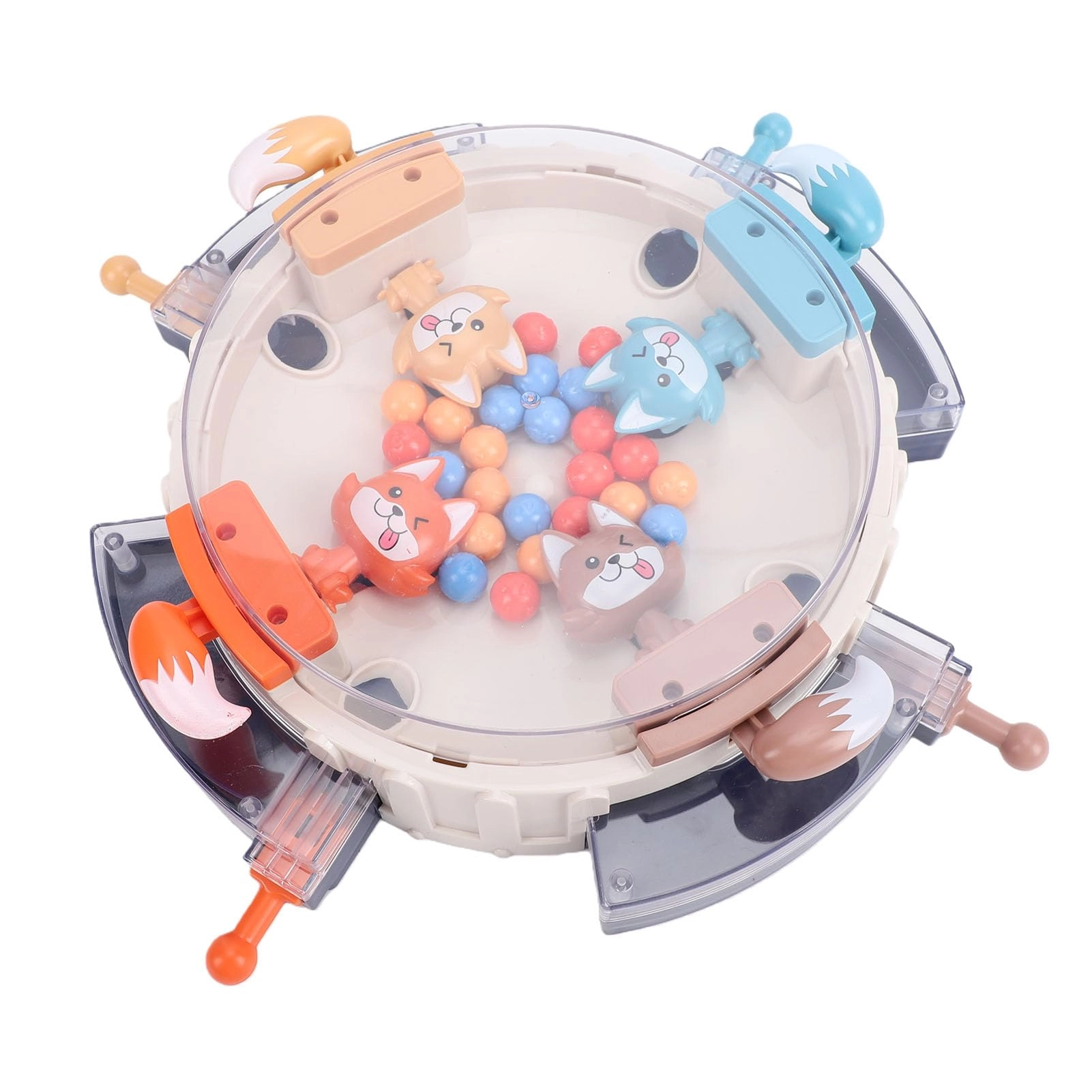 XUMIUZIY Eating Beans Desktop Game - Cartoon Wolf Competitive Strategy