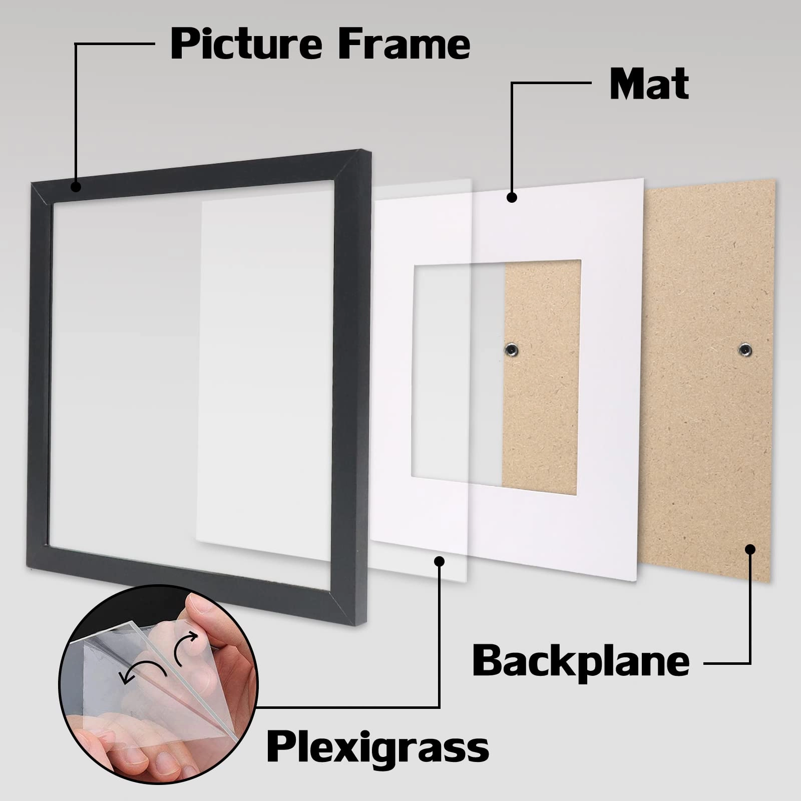 Picture Frame - 8x8 1.0 Count