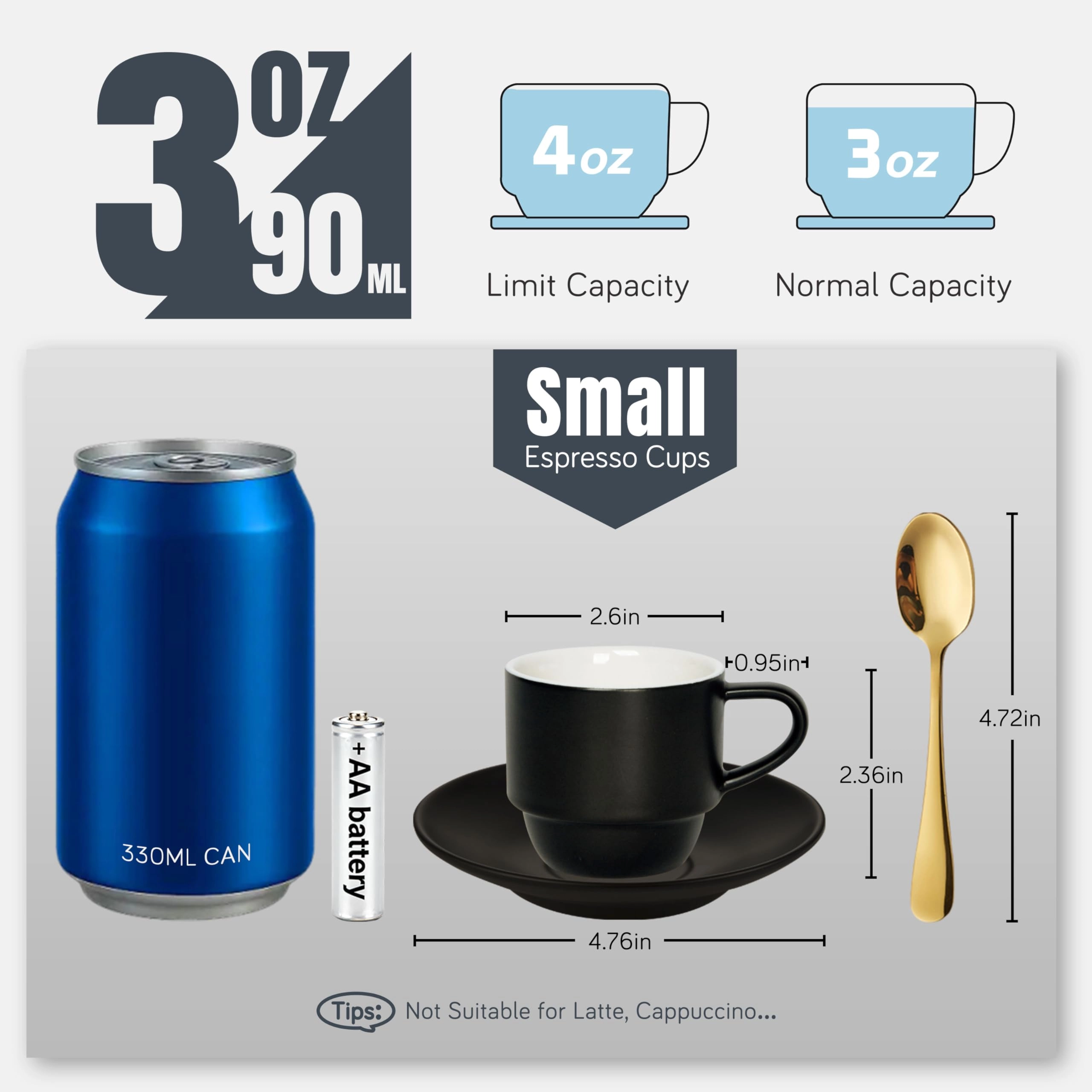 Espresso Cup - 6 pcs