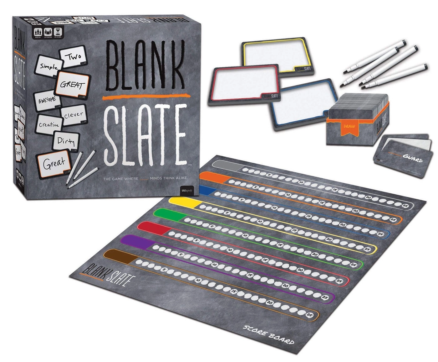 Blank Slate - 8 years and up English
