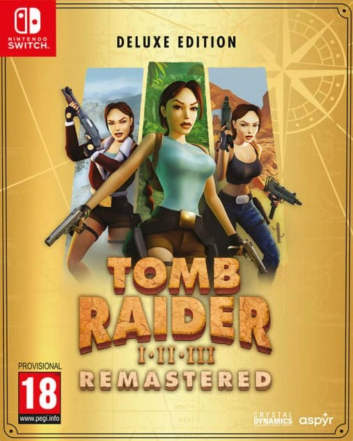 U&I Entertainment Tomb Raider I-III Remastered Deluxe Edition - Switch