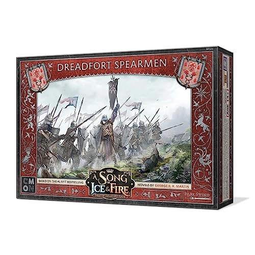 A Song of Ice and Fire Tabletop Miniatures Game Dreadfort Spearmen Unit Box - Loyalty Forged in The Frigid North
