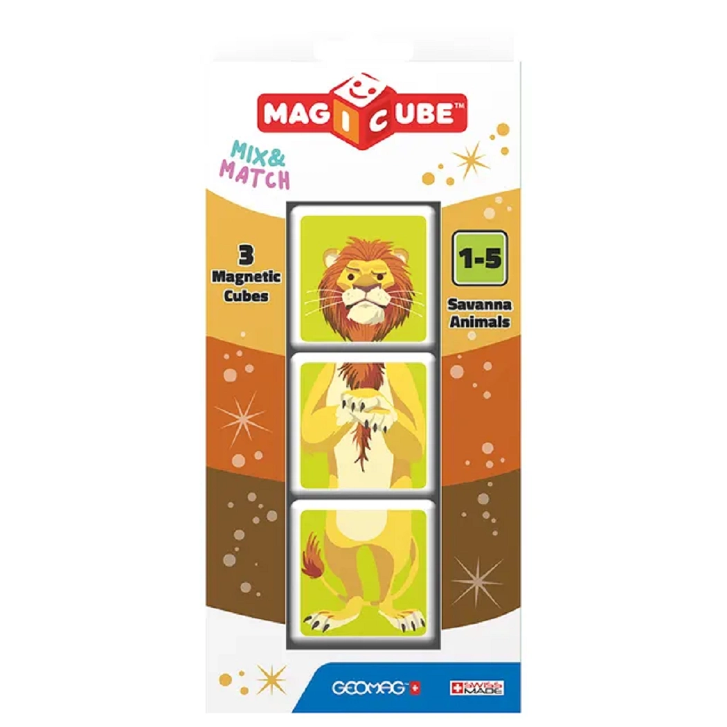 Magicube Mix And Match Savanna Animals - 1+ 3pcs
