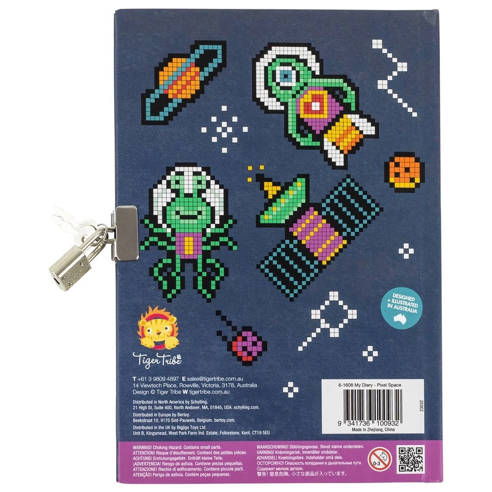 My Diary - 5+ years Padlock and 2 keys