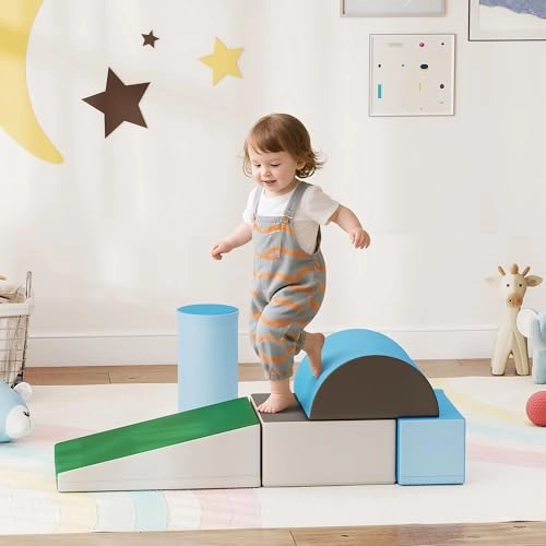 5 Piece Climb and Crawl Activity Play Set - Multicolor 1-3 years old