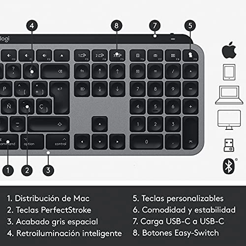 MX Keys Advanced - ES Wireless
