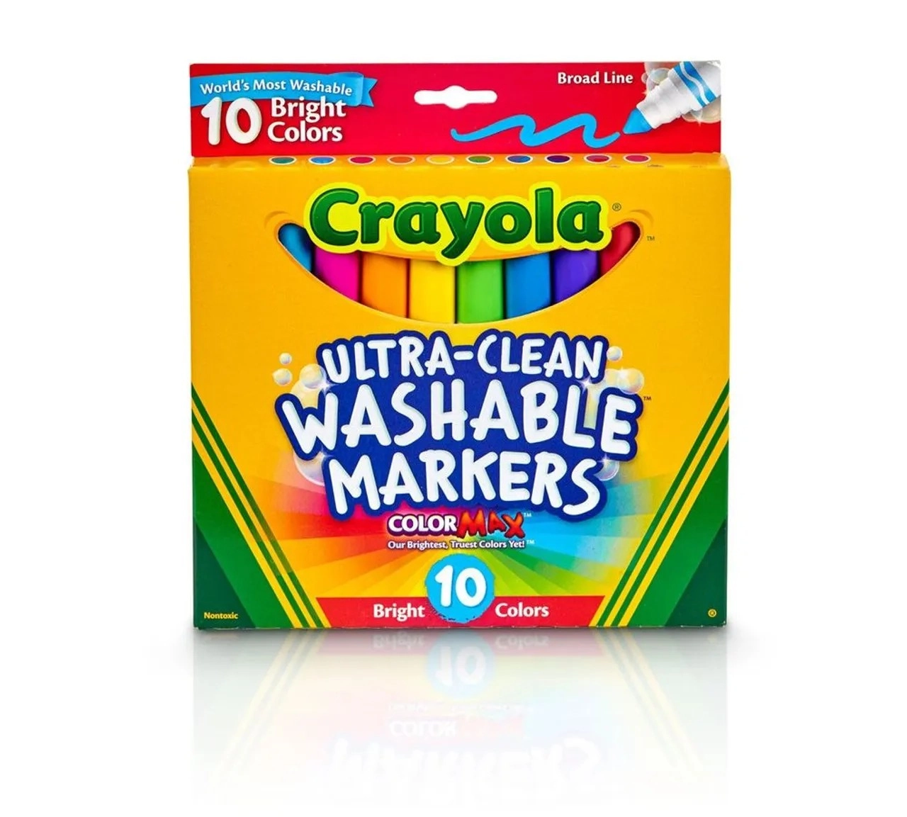 Clicks Retractable Markers - 10 different shades conical tips