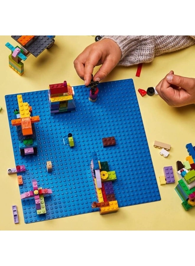 Classic Blue Baseplate (11025) - 32x32-stud