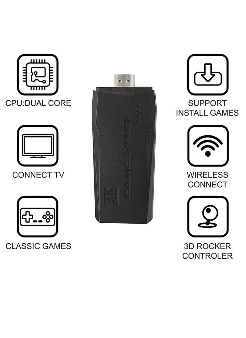 Integrated retro 4K game console