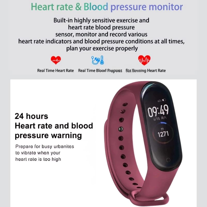 R5 Pro - SpO2 Heart Rate Sleep Monitor