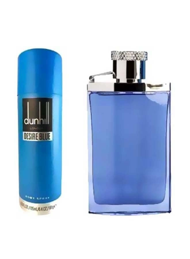 Dunhill Desire Blue - Eau de Toilette 100ml + Body Spray - 195ml