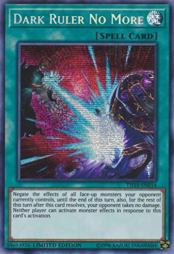 Yu-Gi-Oh! Dark Ruler No More TN19-EN014 Limited Edition