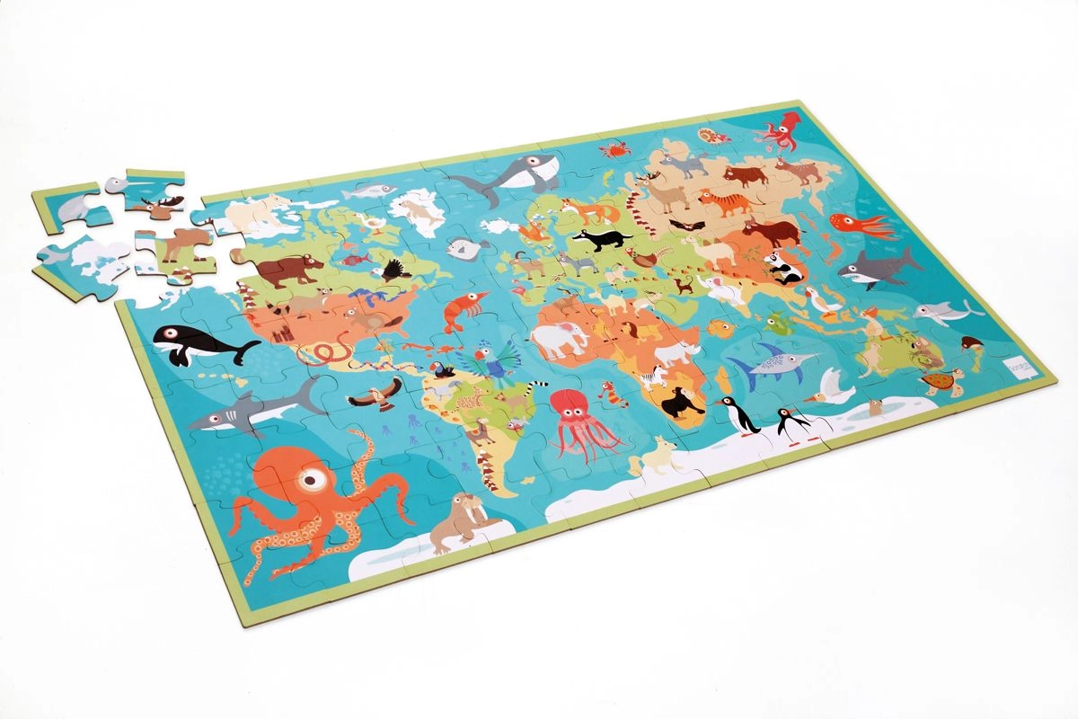 Animals Of The World Puzzle (Klg-6181117) - 100 pcs