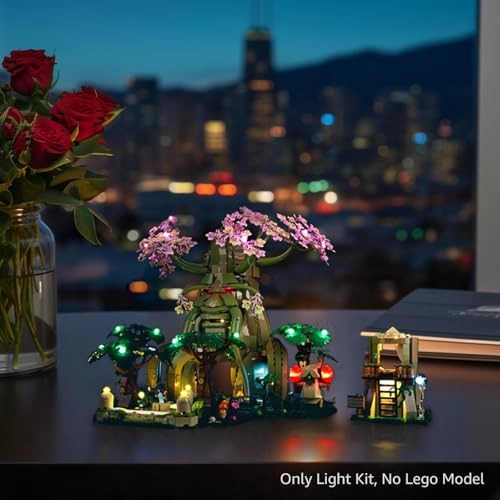 LED Lighting Set for Lego 77092 Great Deku Tree 2-in-1 - Continuous Light Kit Decorative Lighting for Collectors