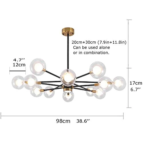 Ball Bubble Light Fixture - 6 head E27