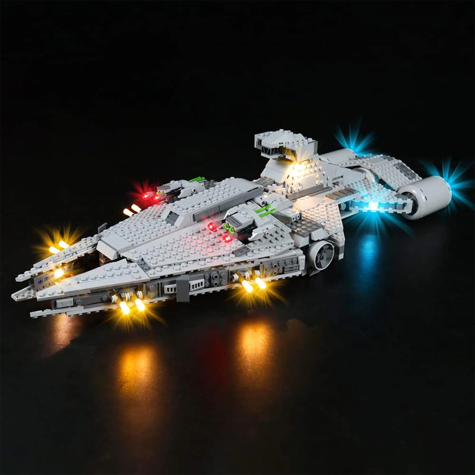 BrightAura LED Lighting Kit for LEGO 75315 Imperial Light Cruiser - Plastic less than 5V